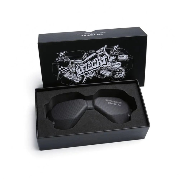 Патч-антенна iFlight Crystal HD 5,8 ГГц LHCP Чёрный карбон разъем RP ...