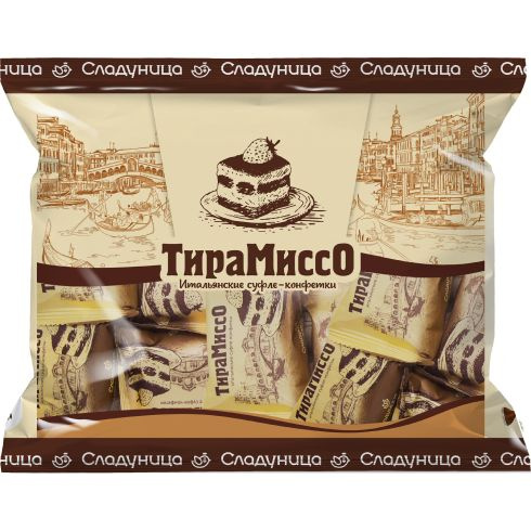Конфеты Сладуница Тирамиссо глазированные 500г купить на OZON по низкой ...