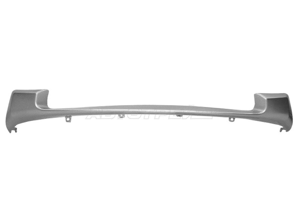 Накладка бампера Mitsubishi Outlander 14-15 (Спереди)