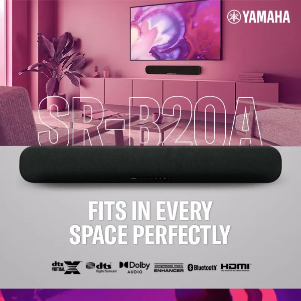 Саундбар Yamaha SR-B20A купить c доставкой на OZON по низкой цене ...