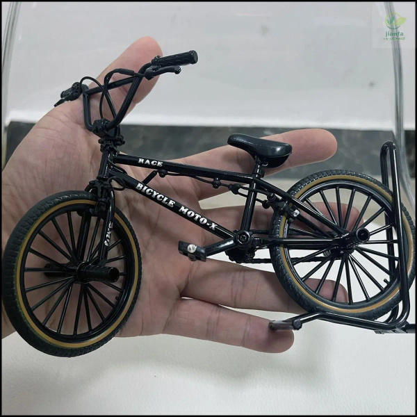 Металлический игрушечный велосипед 1:10, черный купить на OZON по ...