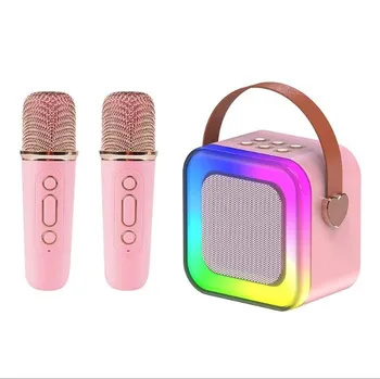 Караоке машина для детей взрослых, портативный Bluetooth мини караоке ...