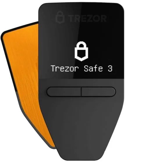 Аппаратный криптокошелек Trezor Safe 3 Bitcoin-only - холодный кошелек для криптовалют от официального реселлера BIP39