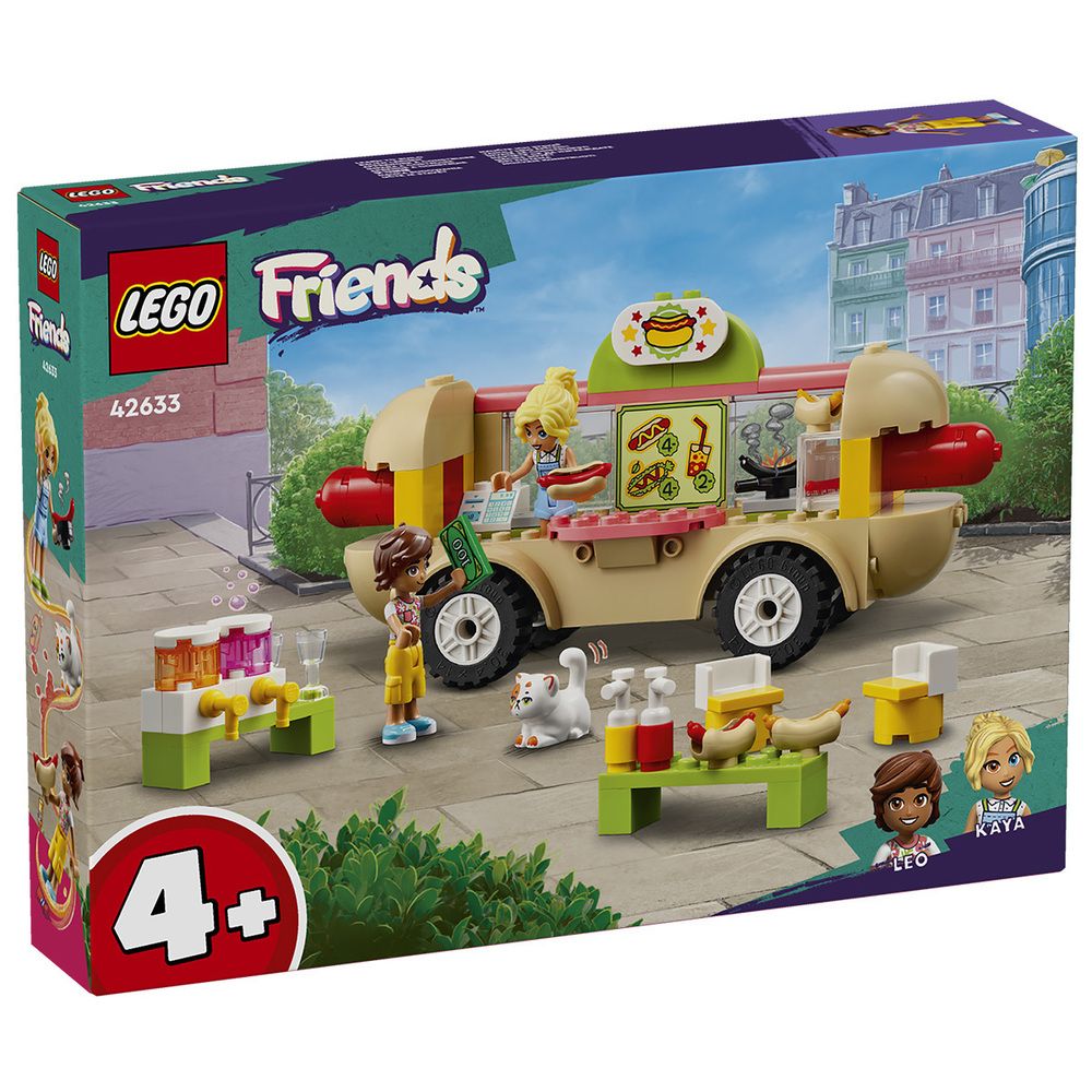 Конструктор LEGO Friends 42633 Фудтрак с ход-догами - купить с доставкой по  выгодным ценам в интернет-магазине OZON (1409999783)