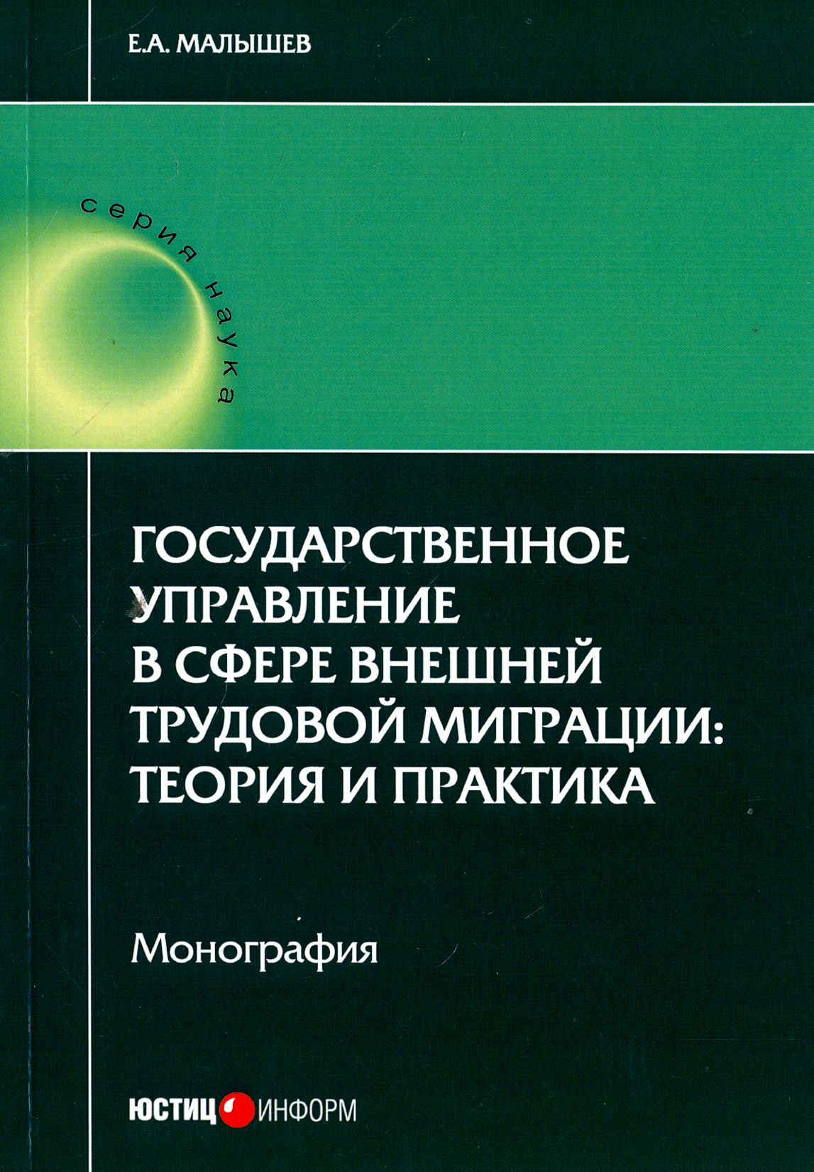 Государственное управление в сфере внешней трудовой миграции. Теория и практика | Малышев Евгений Александрович