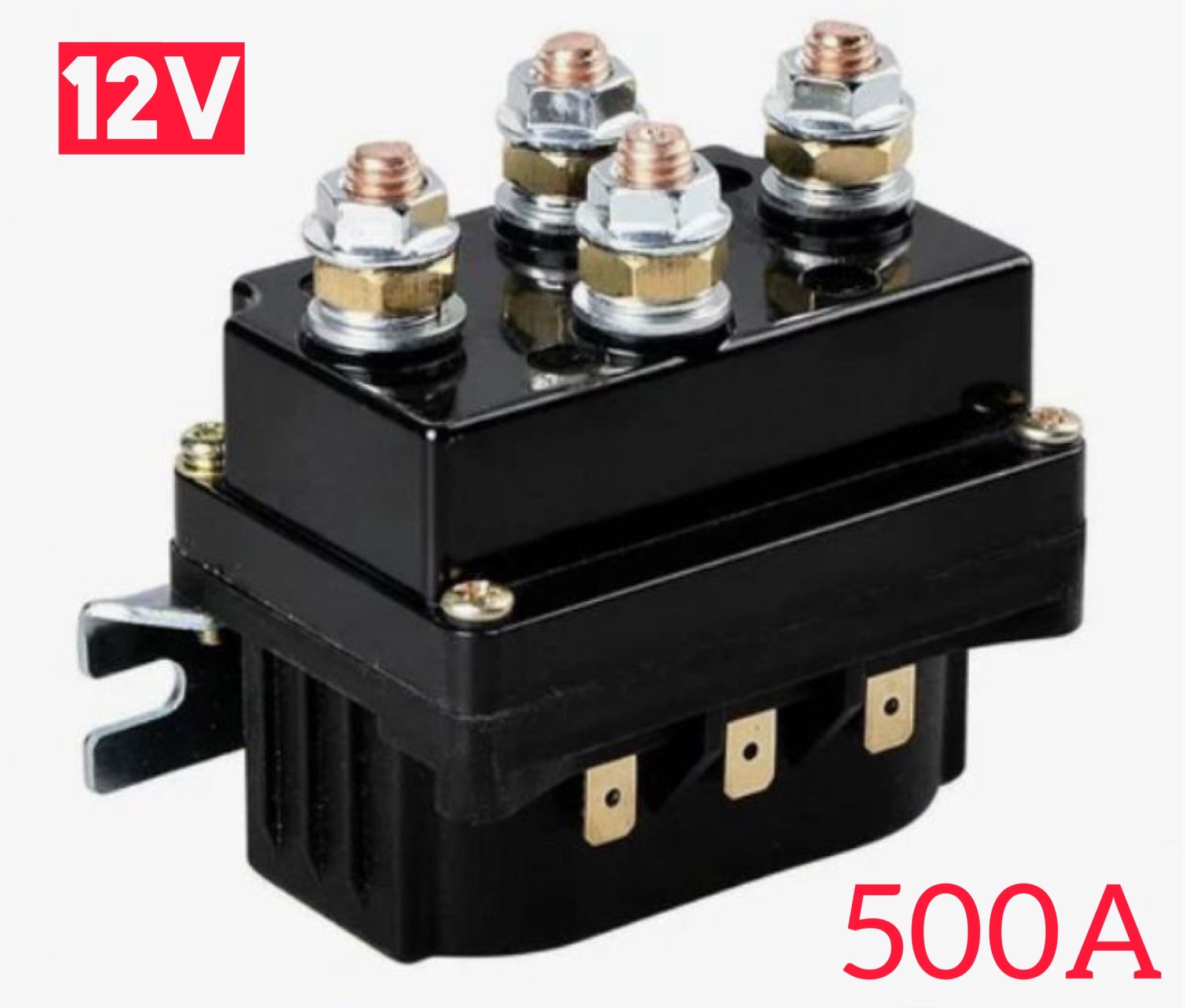 Моносоленоид для лебедок 12V/500A (универсальный)