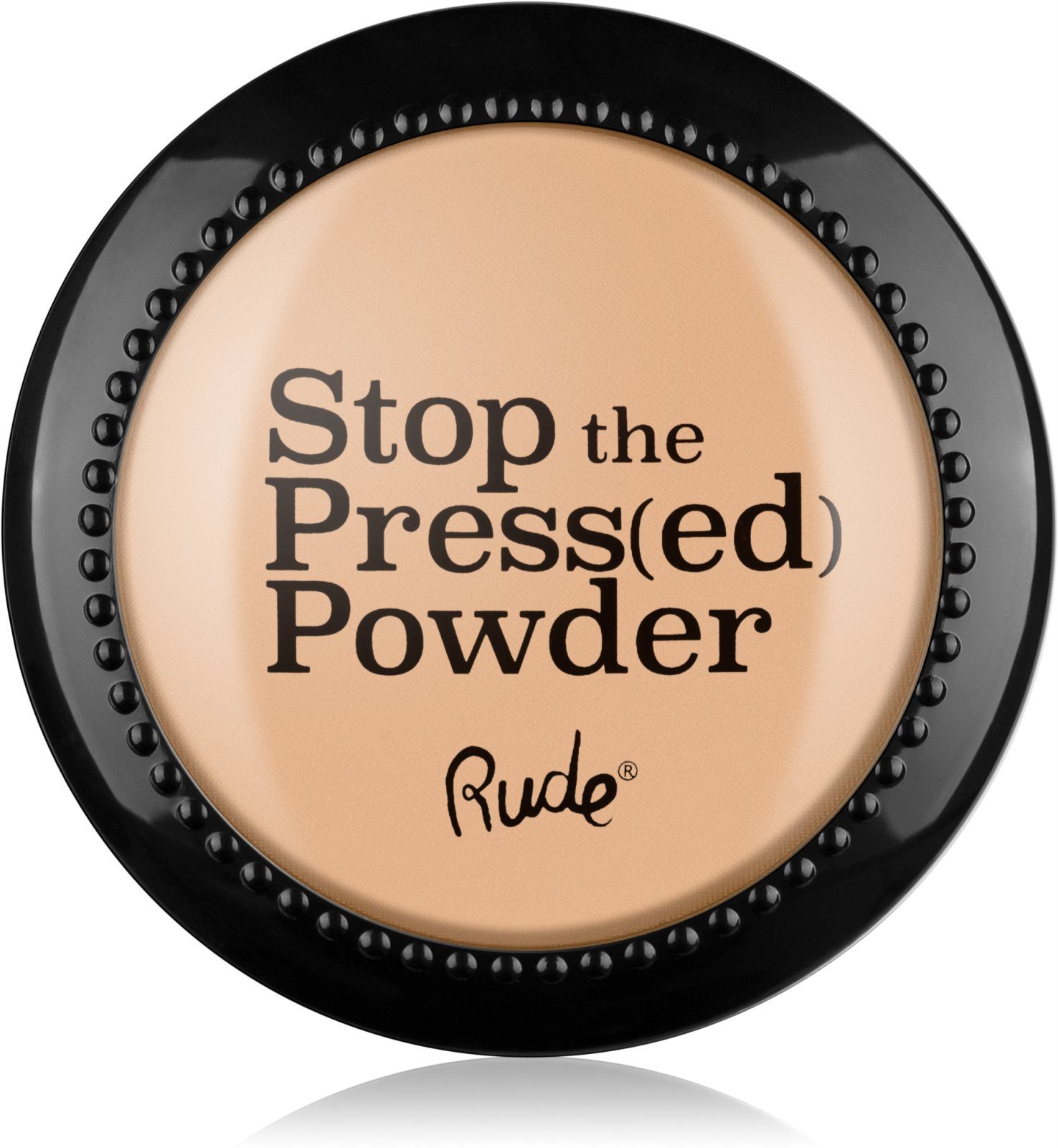 Rude cosmetics. Пудра компактная Party. Компактная пудра с эффектом сияния Mac Opalescent Powder: warm Gold.