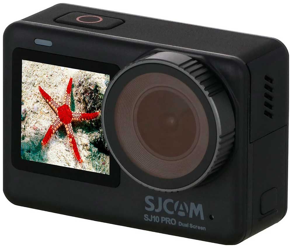 Экшн-камера SJCam SJ10 PRO DualScreen, черный