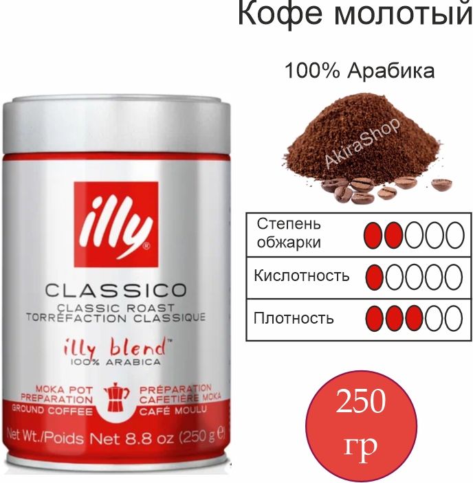 Купить Кофе Illy Молотый В Банках