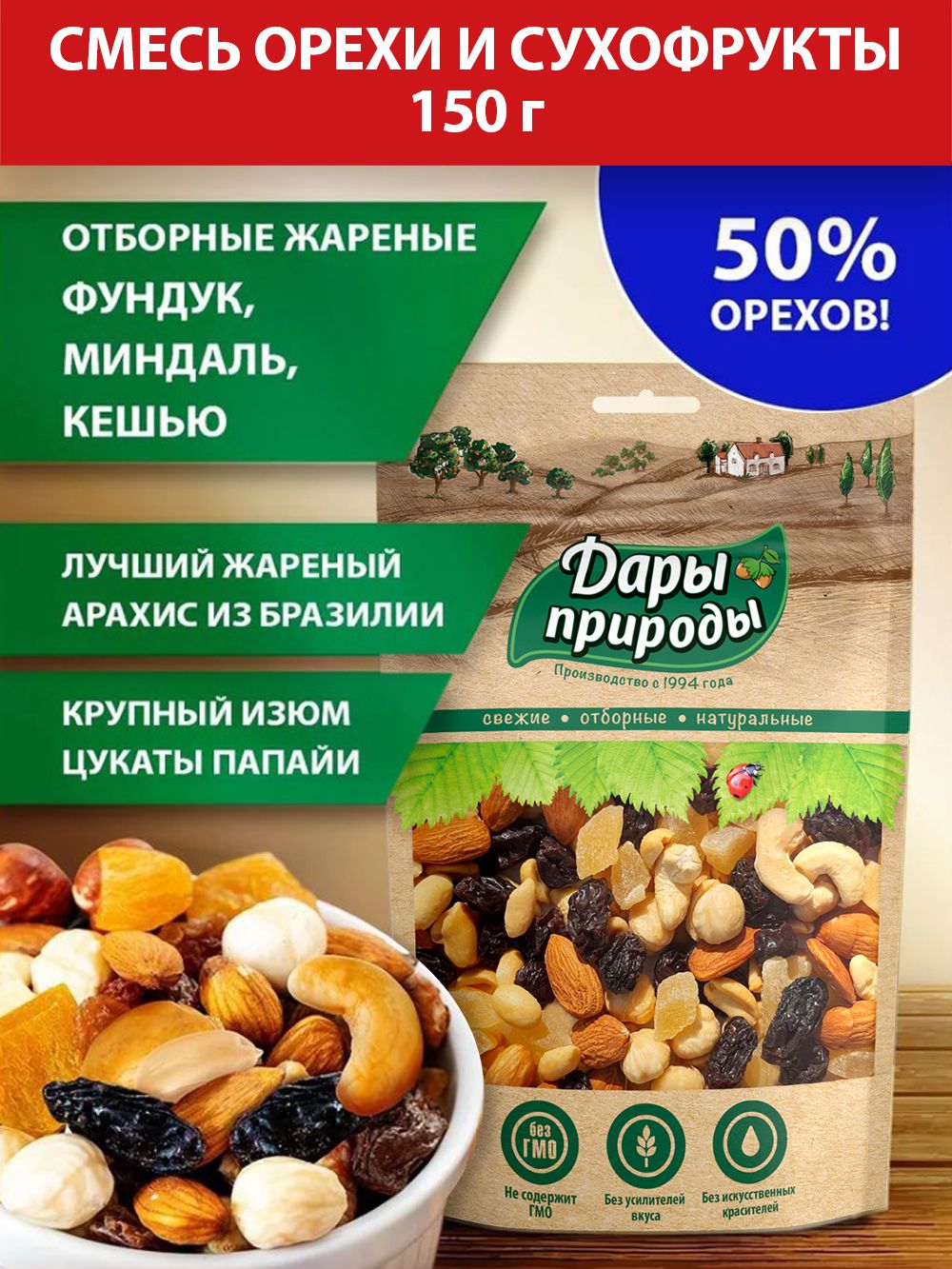 Смесь Из Орехов и Цукатов купить на OZON по низкой цене