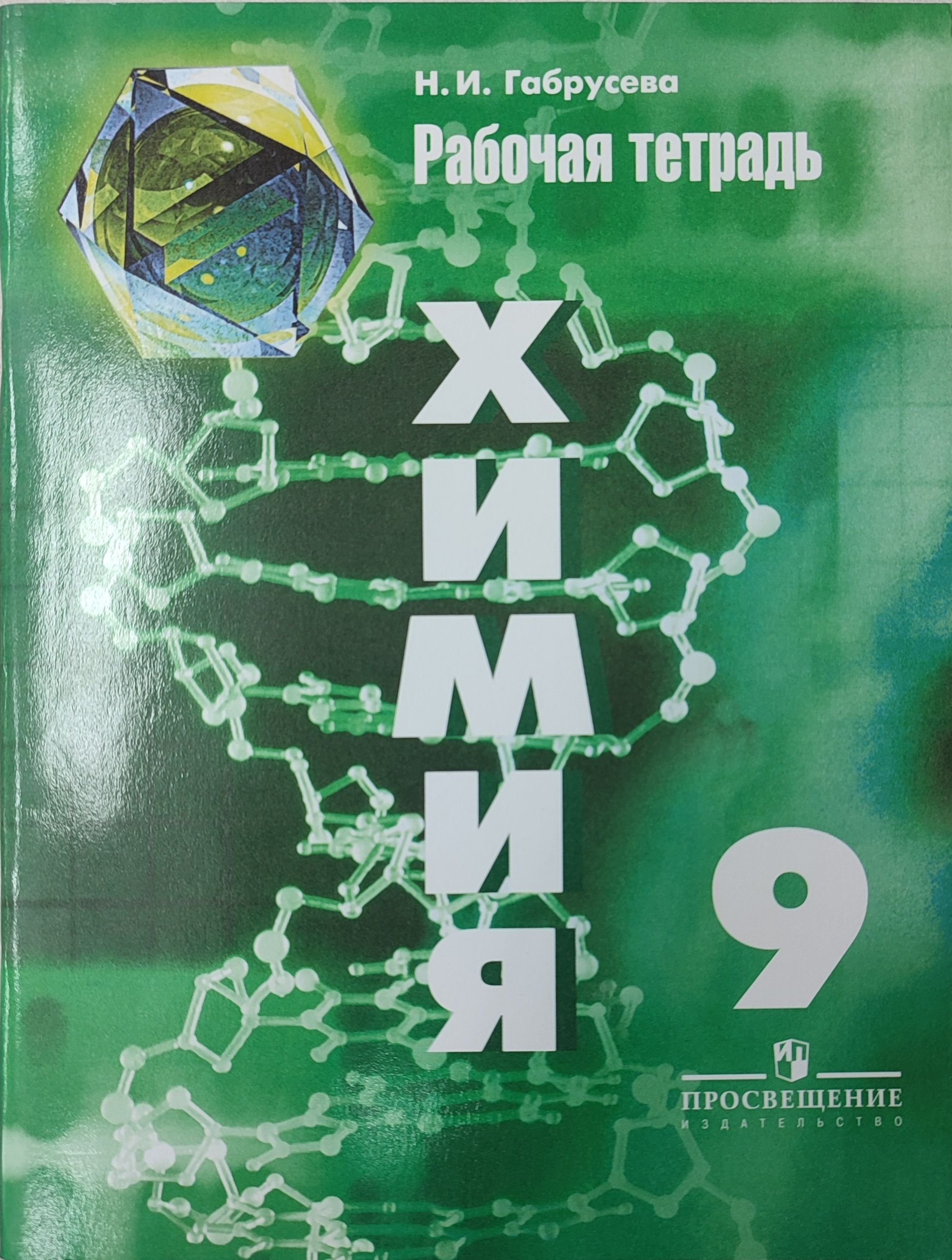 Химия. Рабочая тетрадь 9 класс | Габрусева Надежда Ивановна - купить с  доставкой по выгодным ценам в интернет-магазине OZON (1423883383)