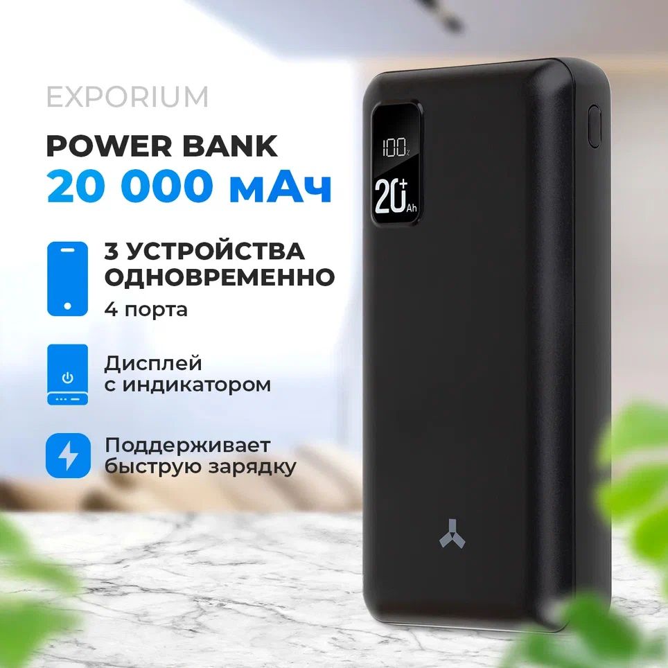 Внешний аккумулятор (Power Bank) AccesStyle зарядн5544 - купить по выгодным  ценам в интернет-магазине OZON (1547890278)