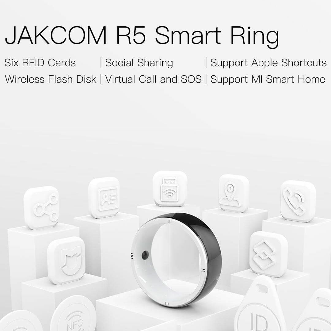 Jakcom Умное кольцо R5, Водонепроницаемое пылезащитное, IC ID NFC Wear для  IOS Android, 6 RFID-карт - купить с доставкой по выгодным ценам в  интернет-магазине OZON (1428566003)