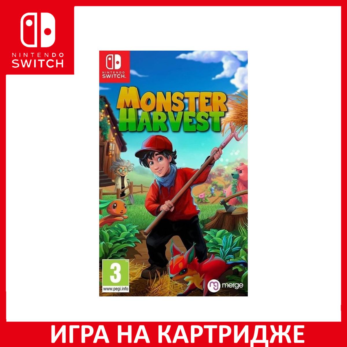 Игра Monster Harvest (Nintendo Switch, Английская версия) купить по низкой  цене с доставкой в интернет-магазине OZON (1324391592)