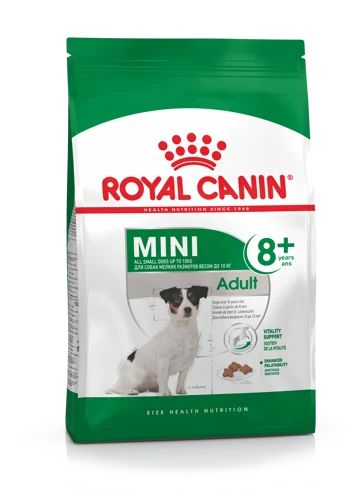 СухойкормRoyalCaninAdultMini8+дляпожилыхсобакминипород,2кг