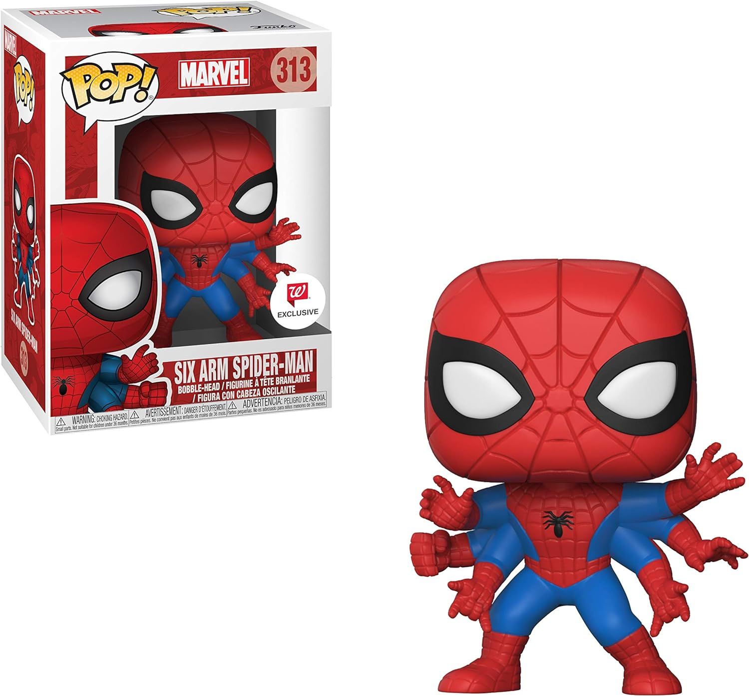 Фигурка POP Six Arm Spider-Man #313 (Человек-Паук) 10см.