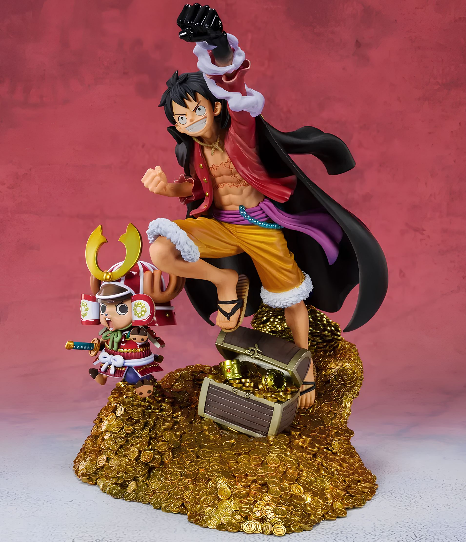 Фигурка Ван Пис Луффи и Тони Чоппер / One Piece (20см, пакет) HZ600 -  купить с доставкой по выгодным ценам в интернет-магазине OZON (1187739161)