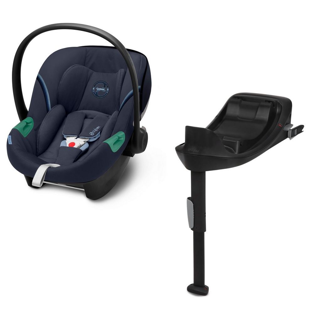 Автокресло Cybex Aton S2 i-Size с базой IsoFix Ocean Blue