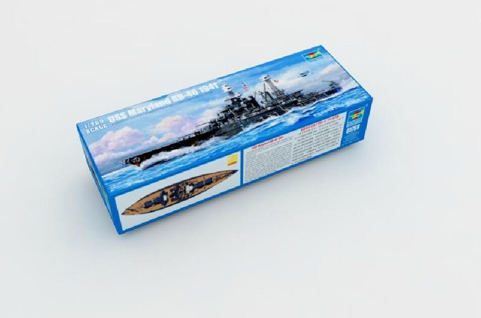 Trumpeter 1/700 05769 USS Maryland BB-46 1941 Линкор Корабль