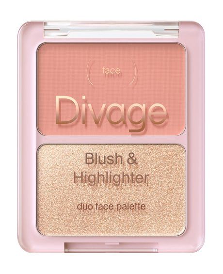 Палетка для лица Blush and Highlighter Duo Face Palette