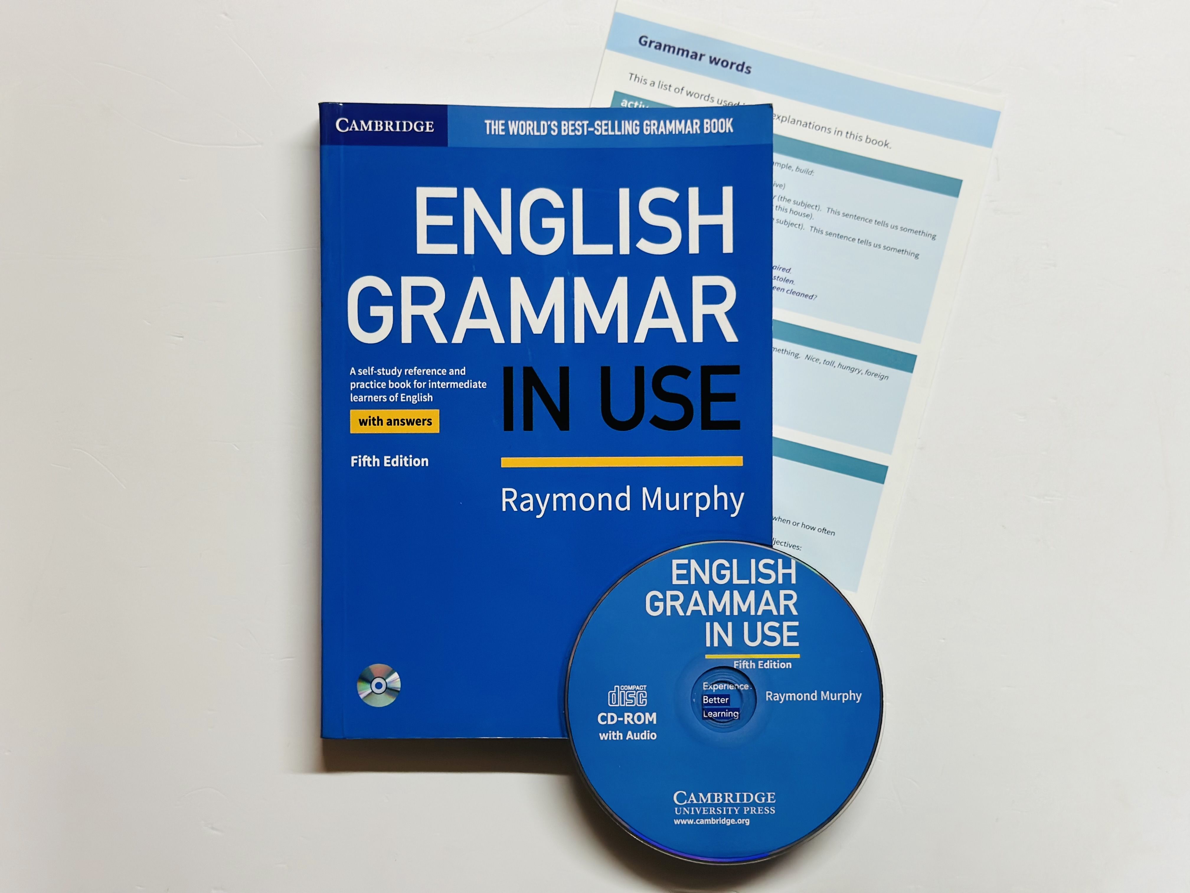 English Grammar in Use with Answers 5th edition Murphy + CD Murphy. УЧЕБНИК  МАЛЕНЬКОГО ФОРМАТА, 17.5смх24см - купить с доставкой по выгодным ценам в  интернет-магазине OZON (1501646680)