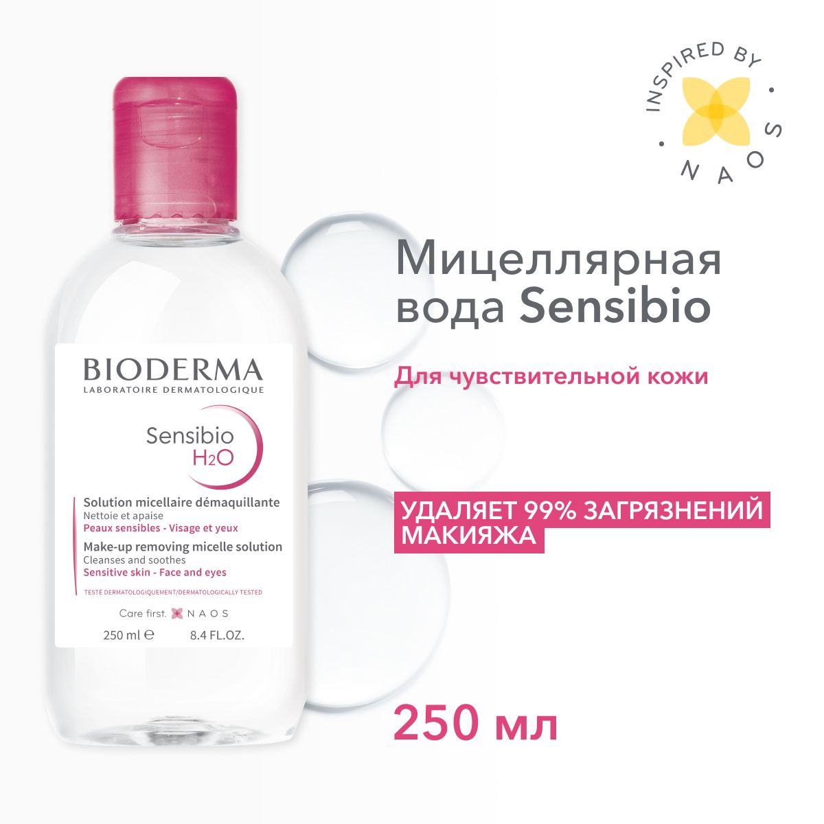 Bioderma Sensibio Мицеллярная Вода Купить Спб