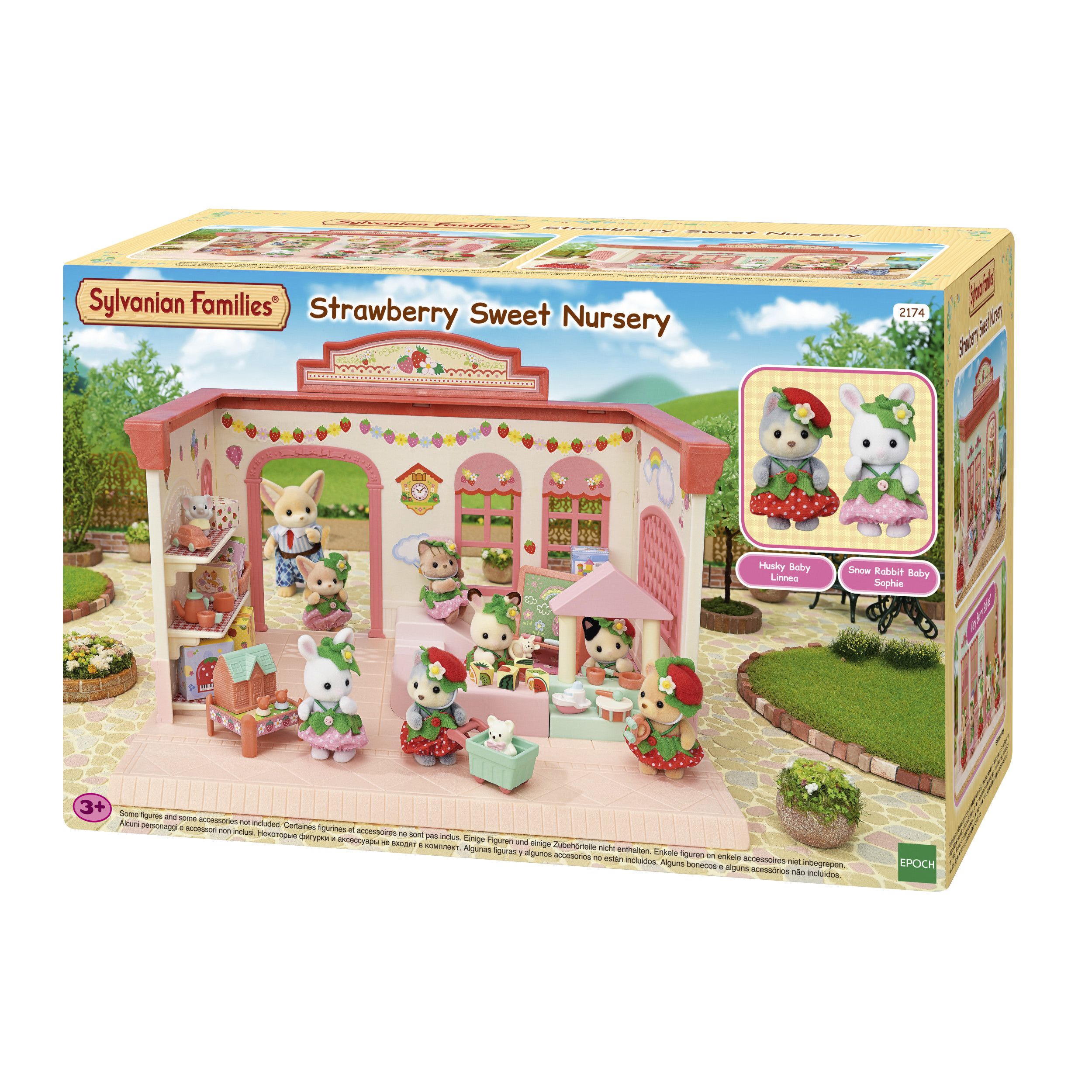 Sylvanian Families Набор Детский сад Ягодки - купить с доставкой по  выгодным ценам в интернет-магазине OZON (1555211897)