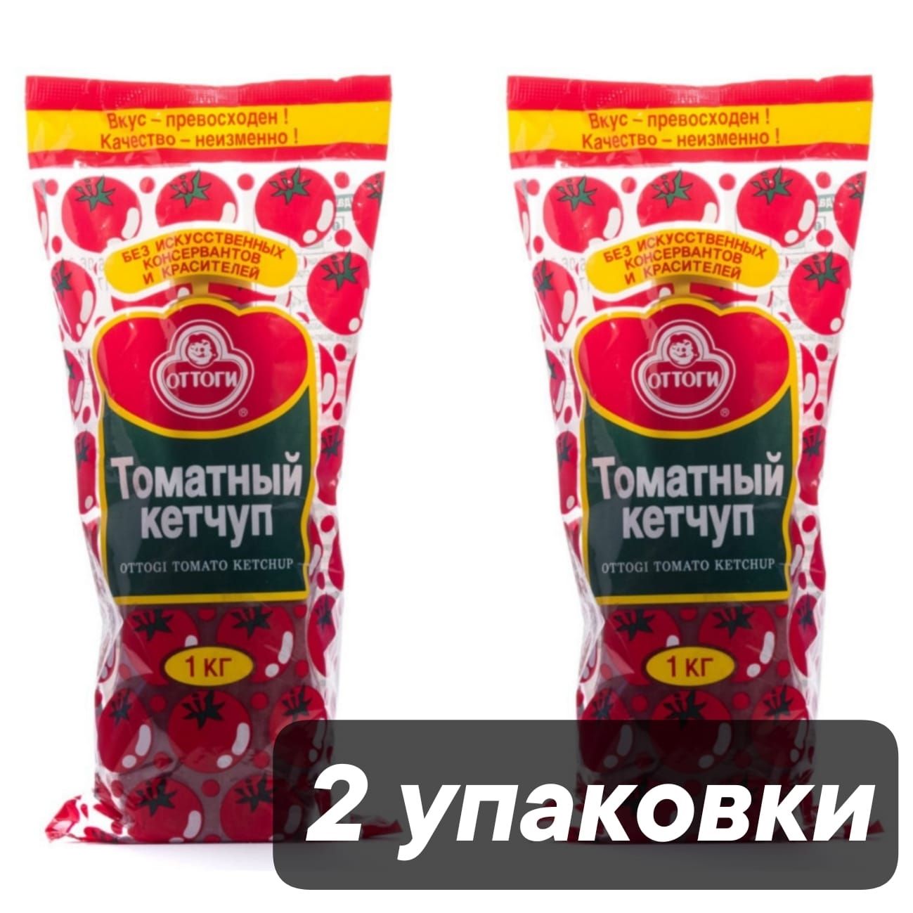 Кетчуп Ottogi Tomato Ketchup 1 кг, 2 шт