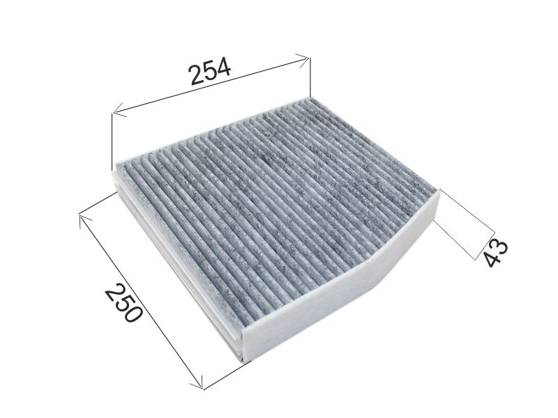 Фильтр салона MERCEDES CLA-CLASS C117 13-/GLA-CLASS X156 13- угольный
