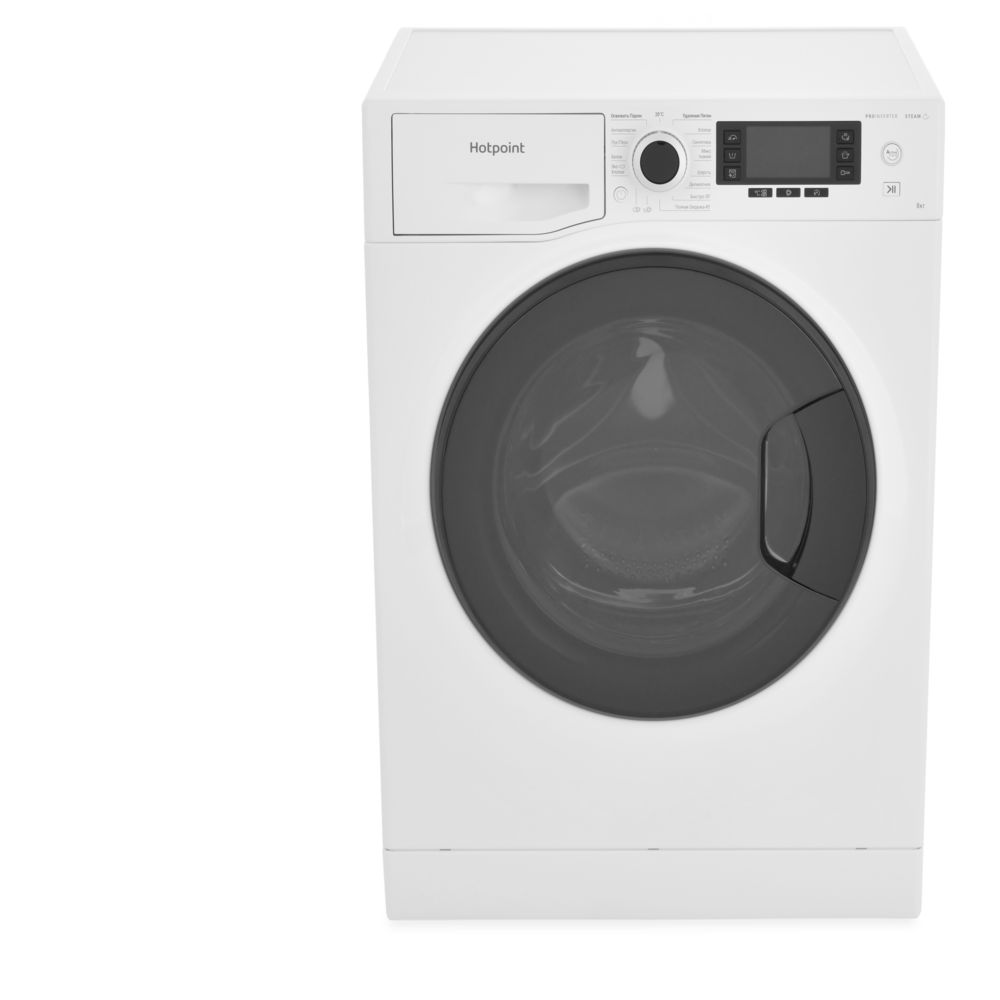 Узкая стиральная машина Hotpoint NSD 8249 D AVE RU, 8 кг, белый