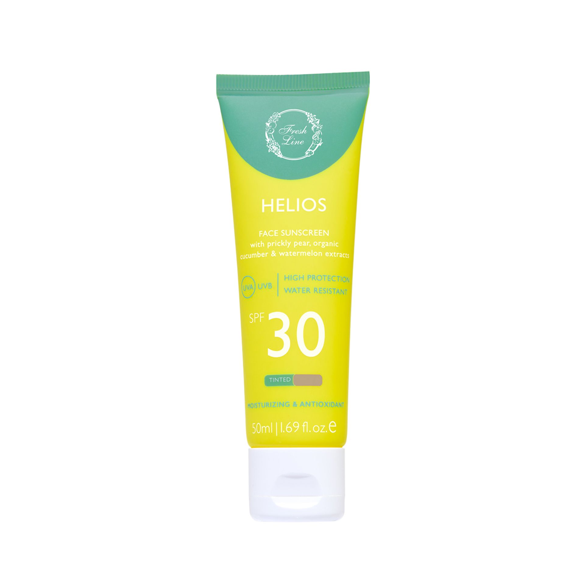 FRESH LINE "Гелиос" Крем для лица солнцезащитный тонирующий SPF30, 50 мл