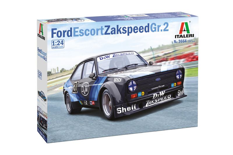 Ford Escort Zakspeed Gr.2 Сборная модель Italeri 3664 1/24