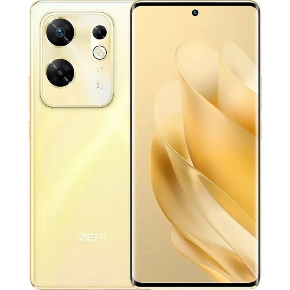 InfinixСмартфонzero30Ростест(EAC)8/256ГБ,золотой