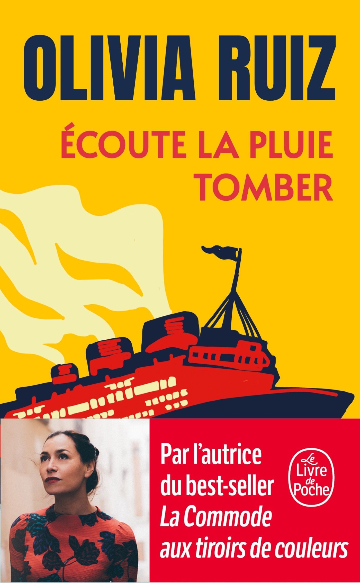 Ecoute la pluie tomber / Книга на Французском