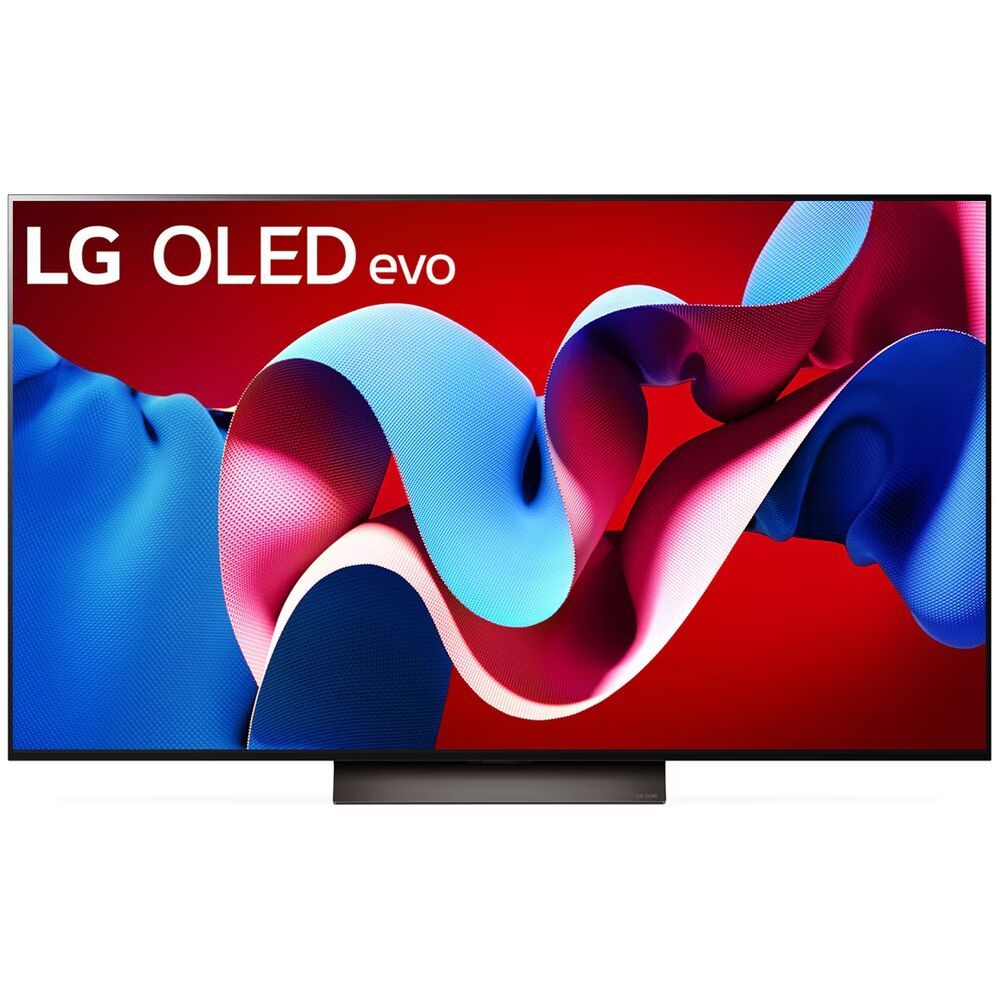 LGТелевизорOLED48C4RLA.ARUB55"4KHDR,темно-серый