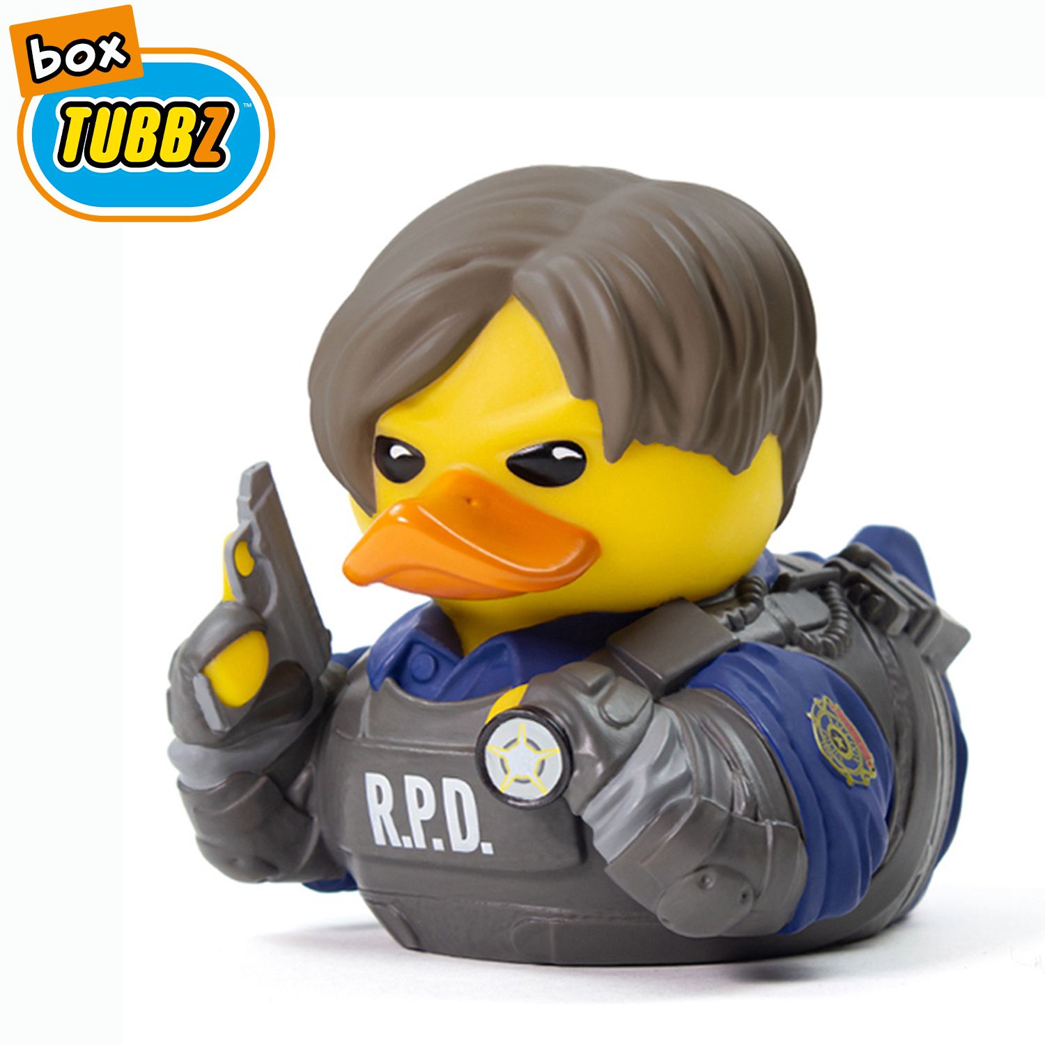 Фигурка-утка Tubbz: Resident Evil (Обитель зла) - Leon S Kennedy BOX-series без ванны