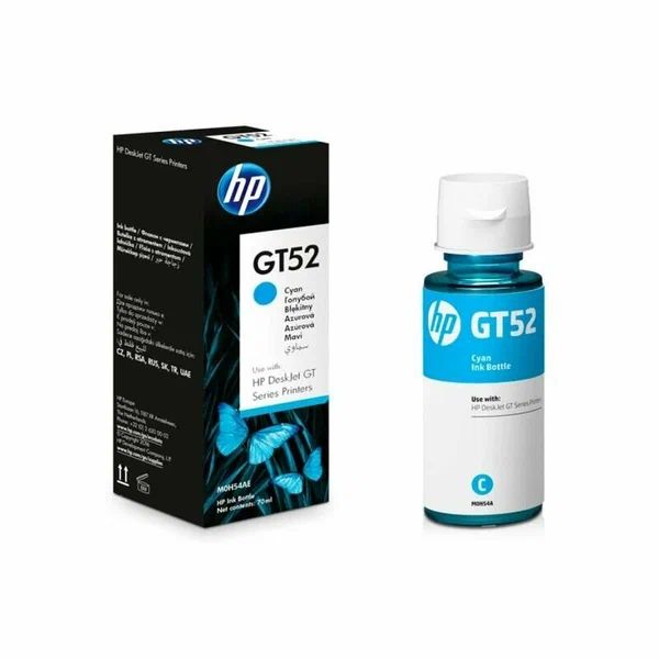 Чернила HP GT52 Cyan (M0H54AE), оригинал