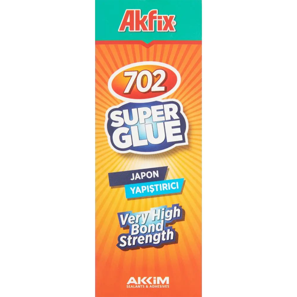 Akfix 702. Супер клей akfix702 25г секундного действия (50шт).