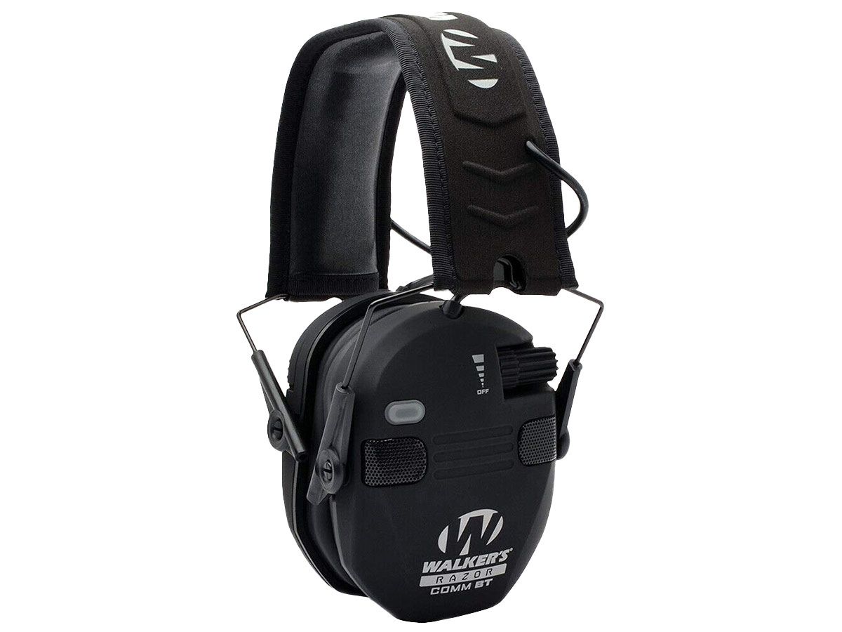 Наушники активные Walkers Razor Electronic Comm Muffs Bluetooth, чёрные