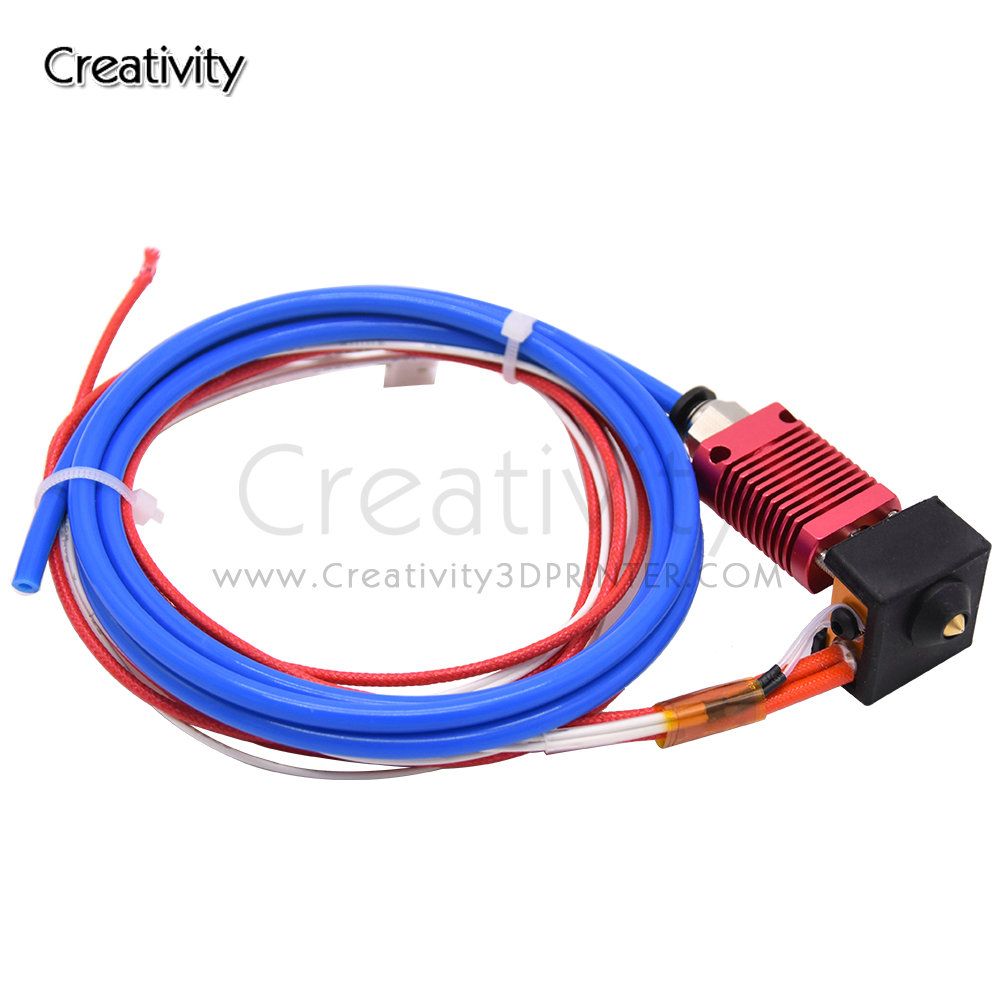 Комплект для горячего монтажа Ender3V2 Hotend Kit 3d-принтера Creativity3D Сопло 0,4 мм Нить накала 1,75 мм Bowden PTFE с проводом