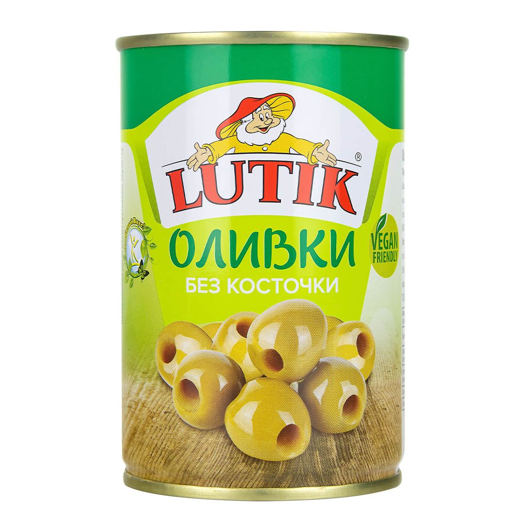 Оливки Lutik без косточки, 280 г