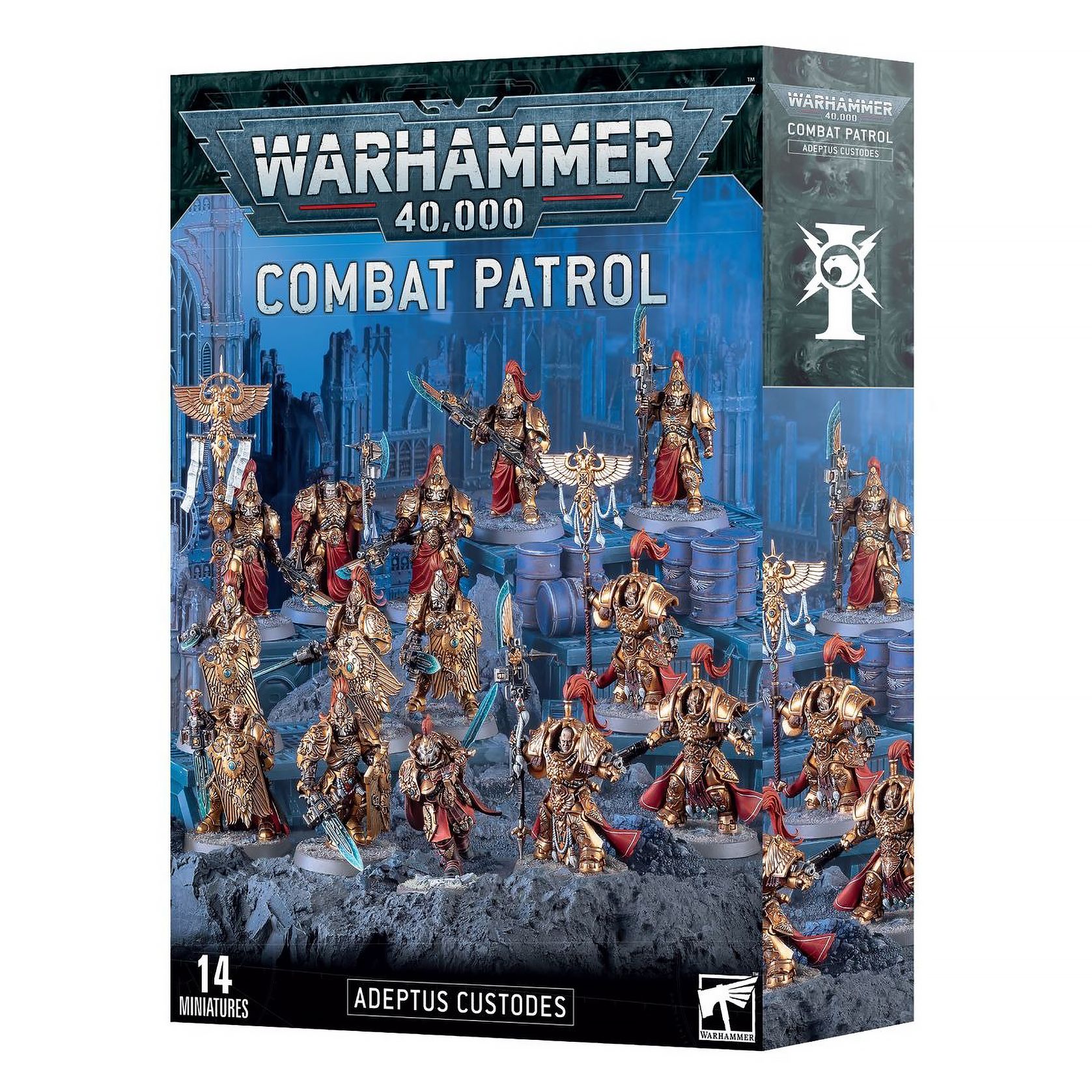 Миниатюры Warhammer 40000: Combat Patrol - Adeptus Custodes (2024)