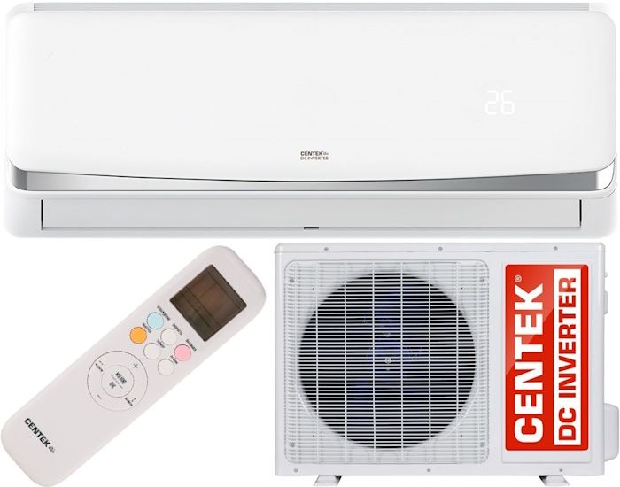 Сплит система CENTEK CT-65BDC07 inverter (до 21 кв. метра, завод AUX, компрессор TOSHIBA/GMCC)