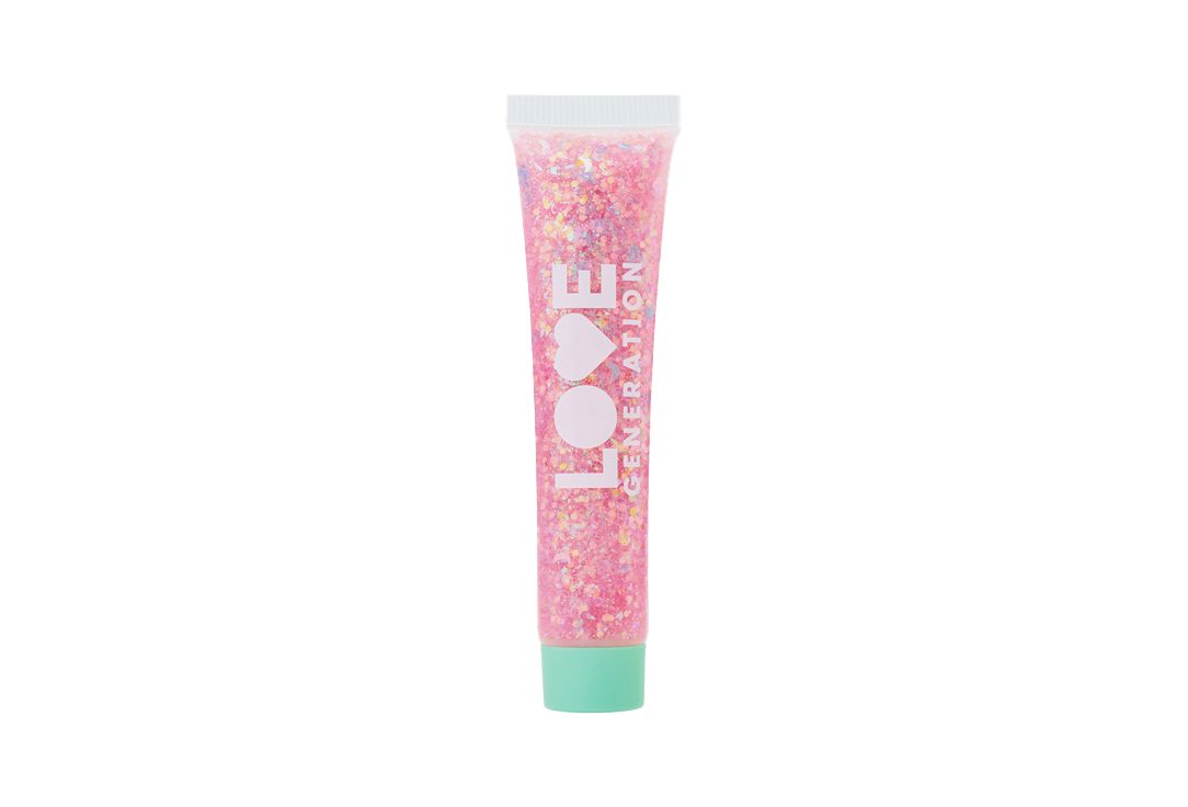 Глиттер-гель для лица LOVE GENERATION Face glitter Gel We love glitter