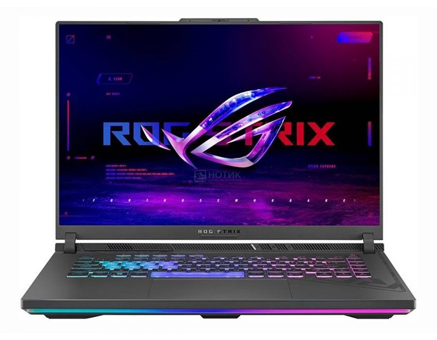 ASUSROGSTRIXG16Игровойноутбук16",IntelCorei7-13650HX,RAM16ГБ,SSD,NVIDIAGeForceRTX4060дляноутбуков(8Гб),WindowsHome,серый,серыйметаллик,Русскаяраскладка