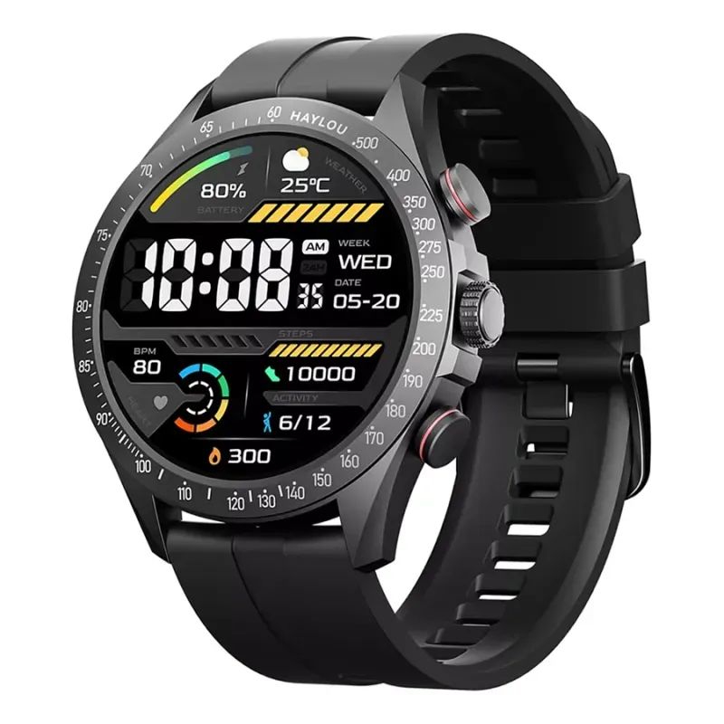 Смарт-часыHaylouSolarProSmartWatch(LS18)EUBlack