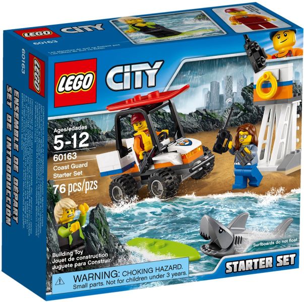 LEGO City 60163 Coast Guard Starter Set OZON 1625708406