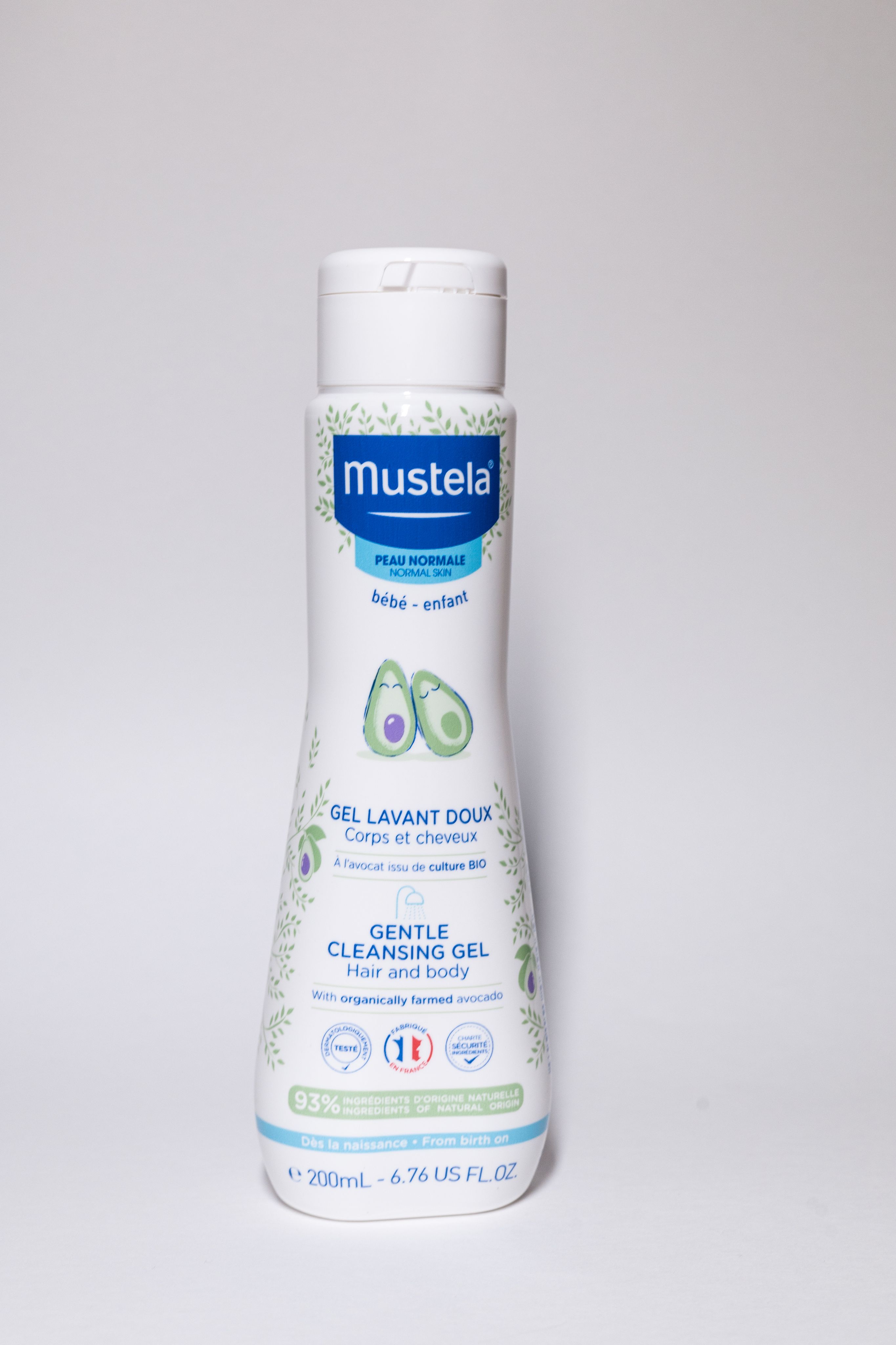 Mustela Мустела Мягкий гель для купания, 200 мл