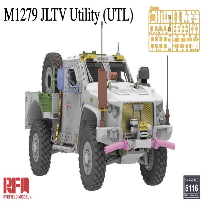 RYEFIELD 5116 1/35 America M1279 JLTV Универсальная машина молниезащиты UTL Автомобиль