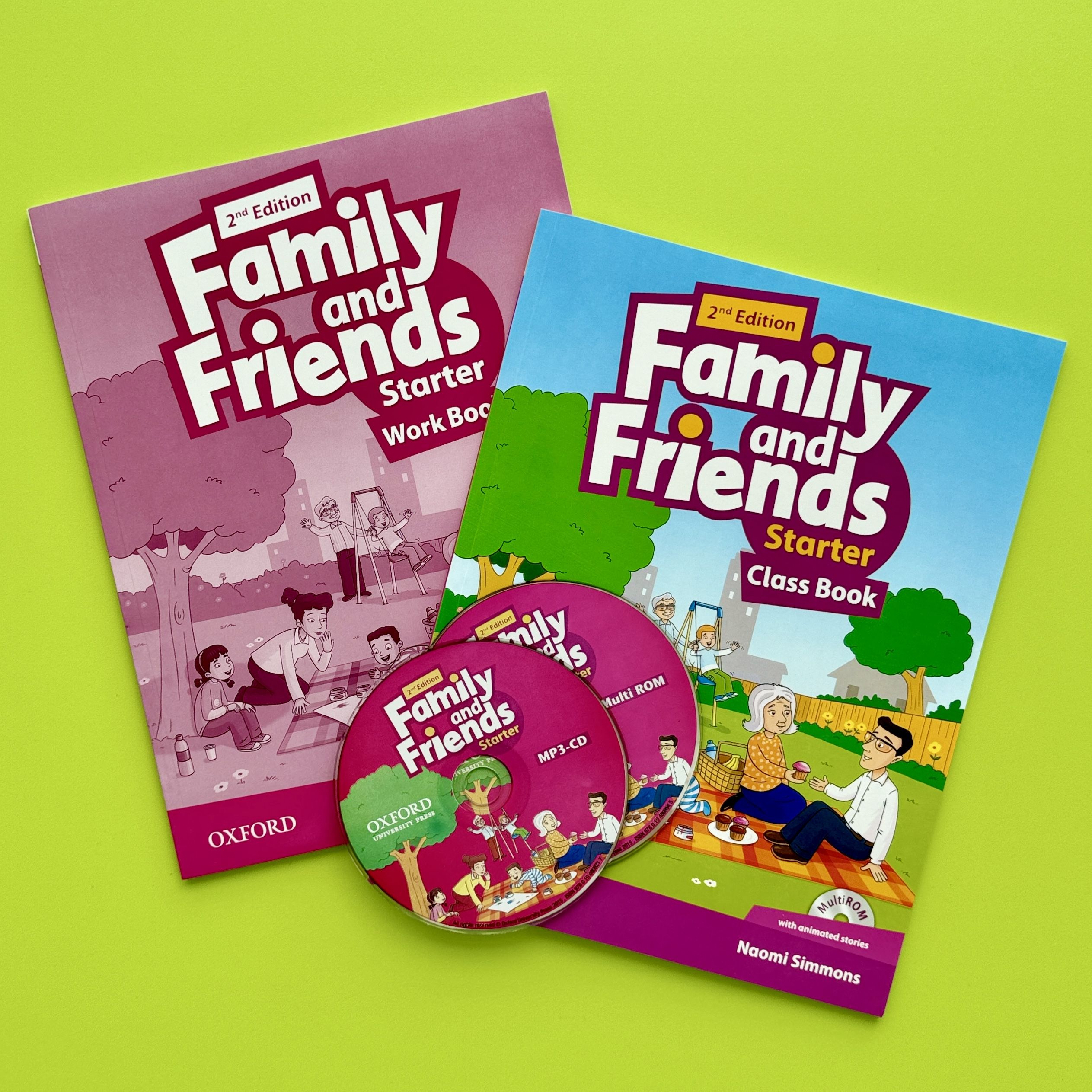 Family and Friends Starter: Class book and Workbook + 2CD